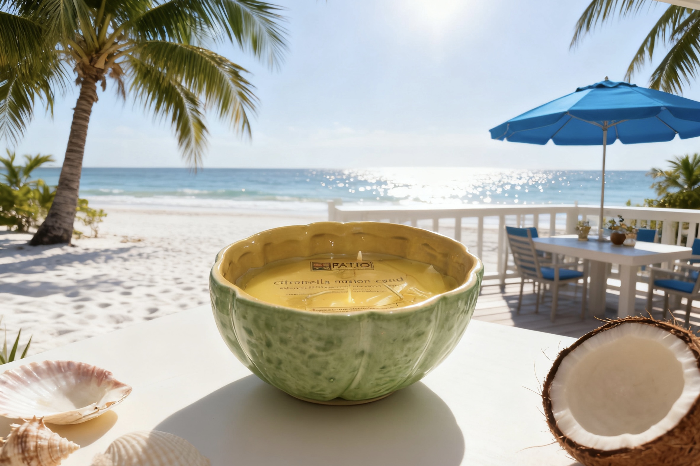 Cermiac Melon Filled Candle